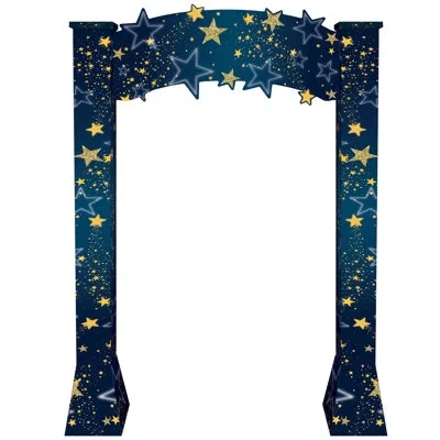 Beistle Starry Night 3-d Archway Prop In Multicolor
