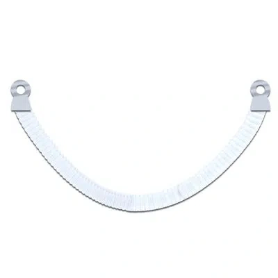 Beistle Tissue Aisle Marker - 8' - Pack Of 12 In White