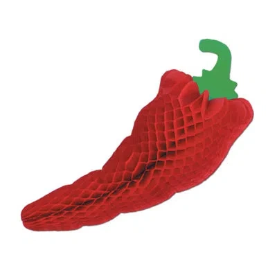 Beistle Tissue Chili Pepper - Pack Of 12 In Multicolor