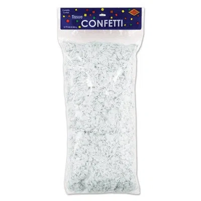 Beistle Tissue Confetti - Pack Of 6 In White