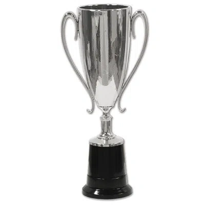 Beistle Trophy Cup Award - 8â½" - Pack Of 6 In Silver
