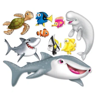 Beistle Under The Sea Props - 9â¼"-5' 7" - Pack Of 6 In Multicolor