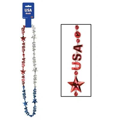 Beistle Usa Beads-of-expression - 36" - Pack Of 12 In Multicolor