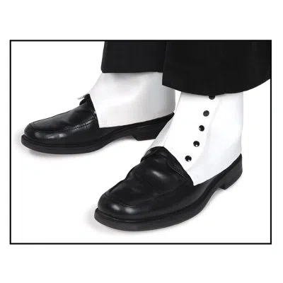 Beistle White Spats - Pack Of 12 In Multicolor