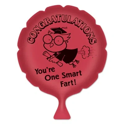 Beistle You're One Smart Fart! Whoopee Cushion In Red