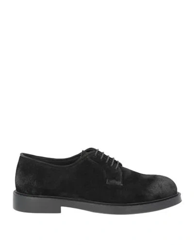 Bekk Man Lace-up Shoes Black Size 8 Leather