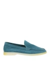 Bekk Man Loafers Pastel Blue Size 9 Leather