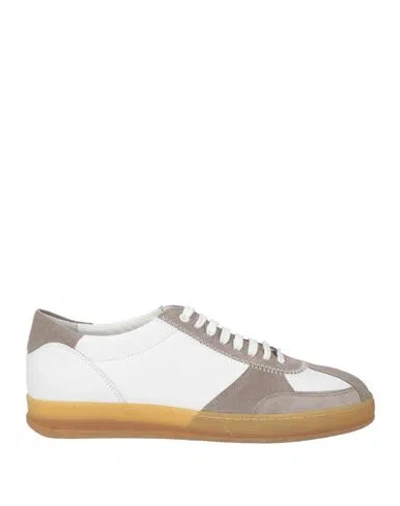 Bekk Man Sneakers Taupe Size 9 Leather In Multi