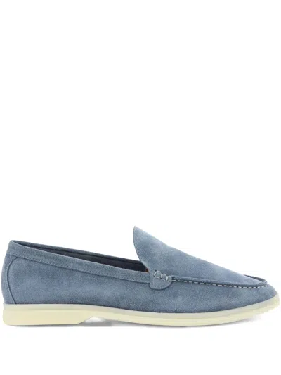 Bekk Suede Loafers In Blue