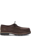 Bekk Fondo Roccia Suede Derby Shoes In Brown