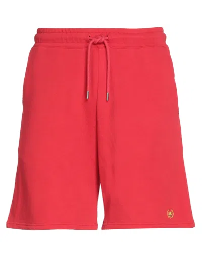 Bel-air Athletics Man Shorts & Bermuda Shorts Red Size Xl Cotton