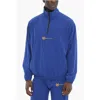Bel-air Athletics Nylon Windbreaker Jacket With Embroidered Logo