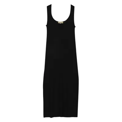 Bel Cashmere Women's Black Ali Silk And Cashmere Dress