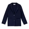 Bel Cashmere Women's Blue Blazer Paola In Blue