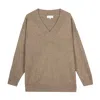 Bel Cashmere Women's Brown Alma Toasted Sweater In Brown