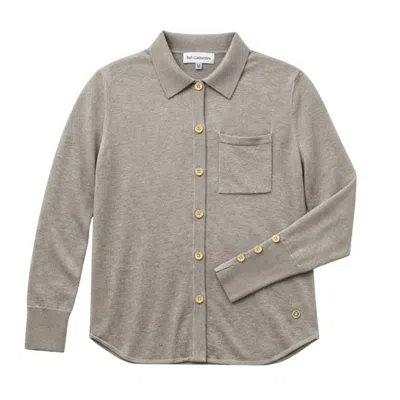 Bel Cashmere Women's Brown Cardigan Eloise