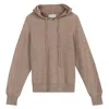 Bel Cashmere Women's Brown Cashmere Hood Sweater In Brown
