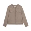 Bel Cashmere Women's Brown Chiara Jacket In Brown