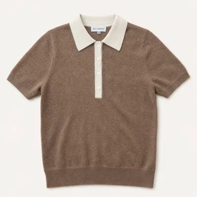 Bel Cashmere Women's Brown Hanna Cashmere Sweater