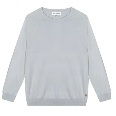 Bel Cashmere Women's Chelsea Cashmere And Silk Grey Pearl