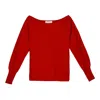 Bel Cashmere Women's Claudia Cashmere Sweater Red In Red