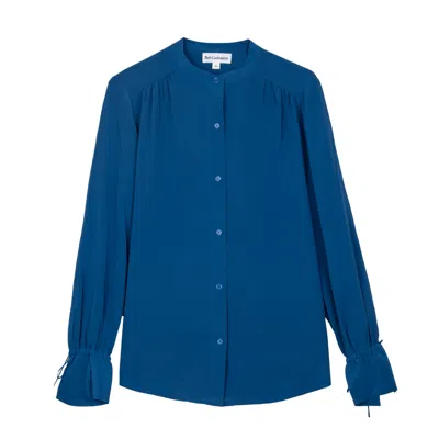 Bel Cashmere Women's Isadora Blue Blouse