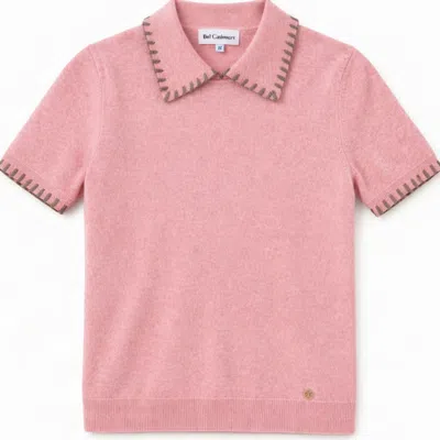 Bel Cashmere Women's Kate Cashmere Sweater Pink
