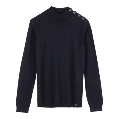 Bel Cashmere Women's Odette Sweater Black