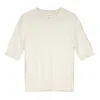 Bel Cashmere Women's White Roma Cashmere Sweater Ivory In White