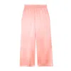 Bel Cashmere Women's Yellow / Orange Jane Silk Pants In Peach In Yellow/orange