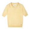 Bel Cashmere Women's Yellow / Orange Laura Polo In Light Yellow In Yellow/orange