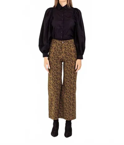 Bel Kazan Kaya Pant In Gold Juno In Multi