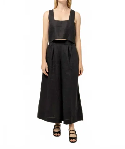 Bel Kazan Larkin Sleeveless Top In Black