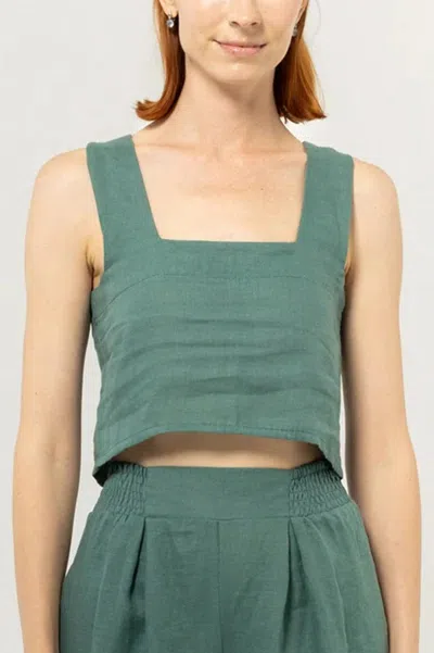Bel Kazan Larkin Top In Seafoam