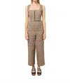 Bel Kazan Shiloh Cropped Pants In Starlight In Multi