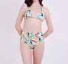 Bela Brand Brisa Bikini In Sail Blue In Multi