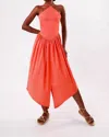Bela Brand Diamond Dress In Orange In Orange