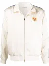 Bel-air Athletics Logo Tape Track Jacket In Neutrals
