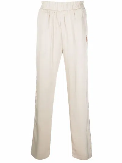 Bel-air Athletics Logo Tape Track Pants In Neutrals