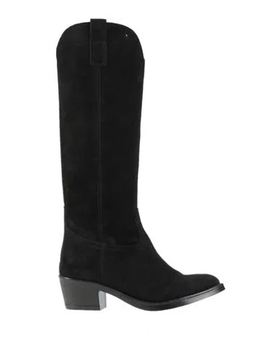 Belang Woman Boot Black Size 5 Leather
