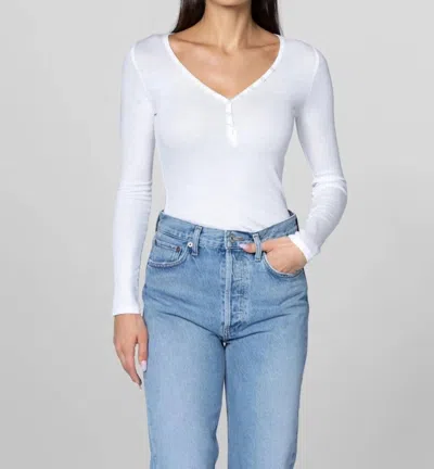 Belen Claudia Top In White