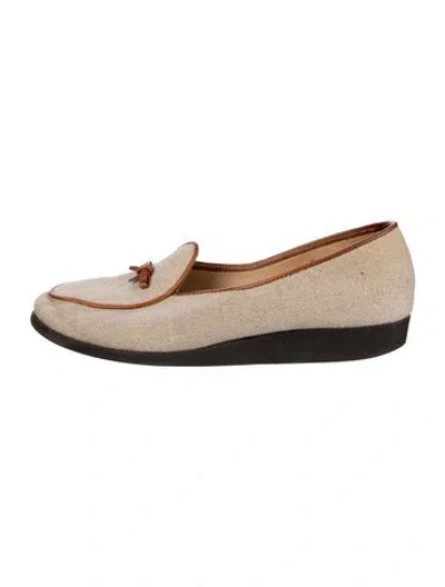 Pre-owned Belgian Shoes Canvas Loafers