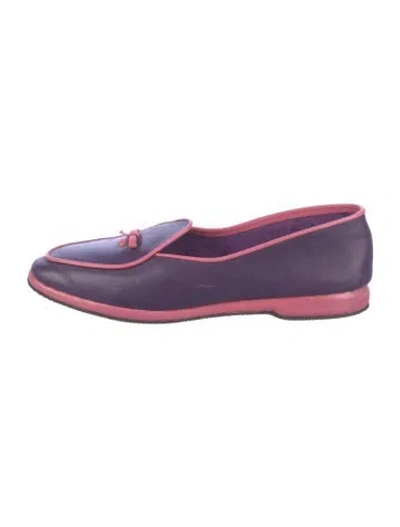Pre-owned Belgian Shoes Leather Loafers In Multi