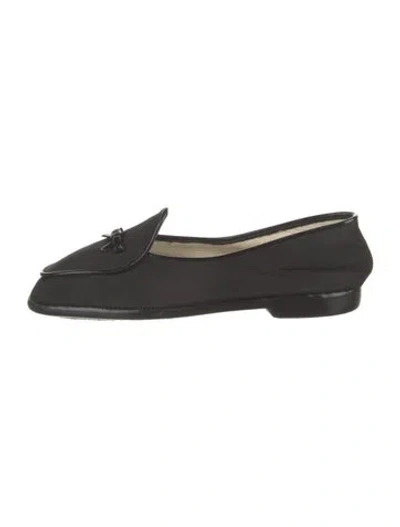 Pre-owned Belgian Shoes Loafers In Black