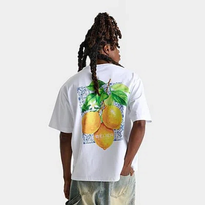 Belier Men's Bélier Citrus T-shirt In White