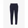 Belier Mens Navy 24hr Tapered-leg Stretch-woven Trousers In Multi