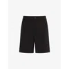 Belier Mens Drawstring Relaxed-fit Stretch-woven Shorts Black Xl