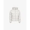 Belier Mens Ripstop Down Filled Puffer Jacket Dove Grey Xxl In White