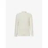 Belier Mens Ecru 3d Knitted Jumper In Neutral