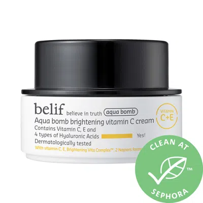 Belif Aqua Bomb Brightening Vitamin C Cream With Hyaluronic Acid 1.69 oz/ 50 ml